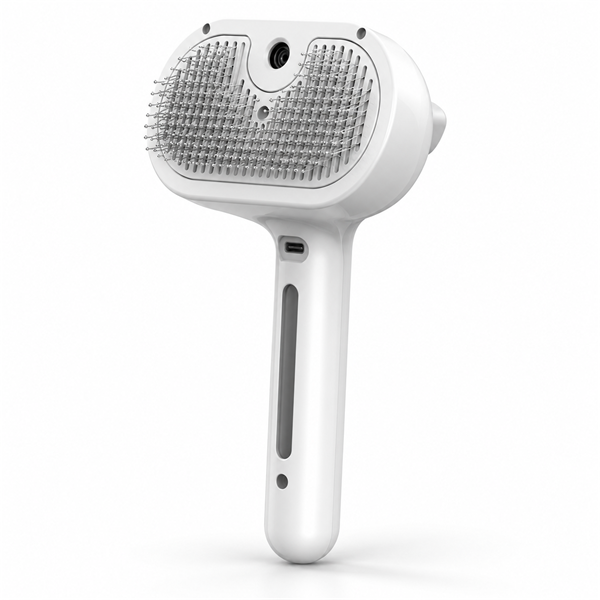 Waggory Mist Grooming Brush for Cats – Self-Cleaning Slicker Brush