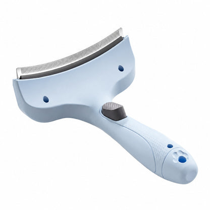 Waggory Self-Cleaning Deshedding Comb for Cats & Dogs