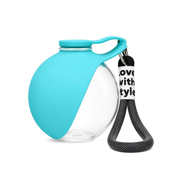 Portable Dog Water Bottle, 285ml Foldable Pet Travel Water Dispenser
